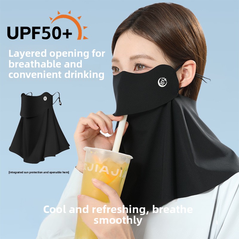 Sports Mask Breathable - Masque en soie glacée respirant et