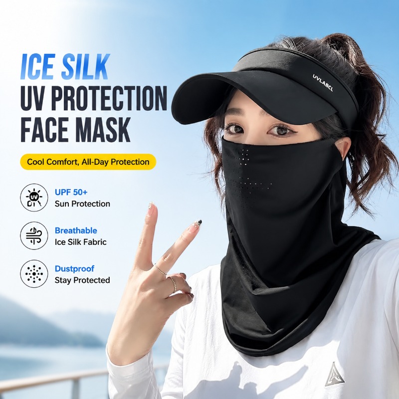Sports Mask Breathable - Masque facial et cache-cou unisexe en