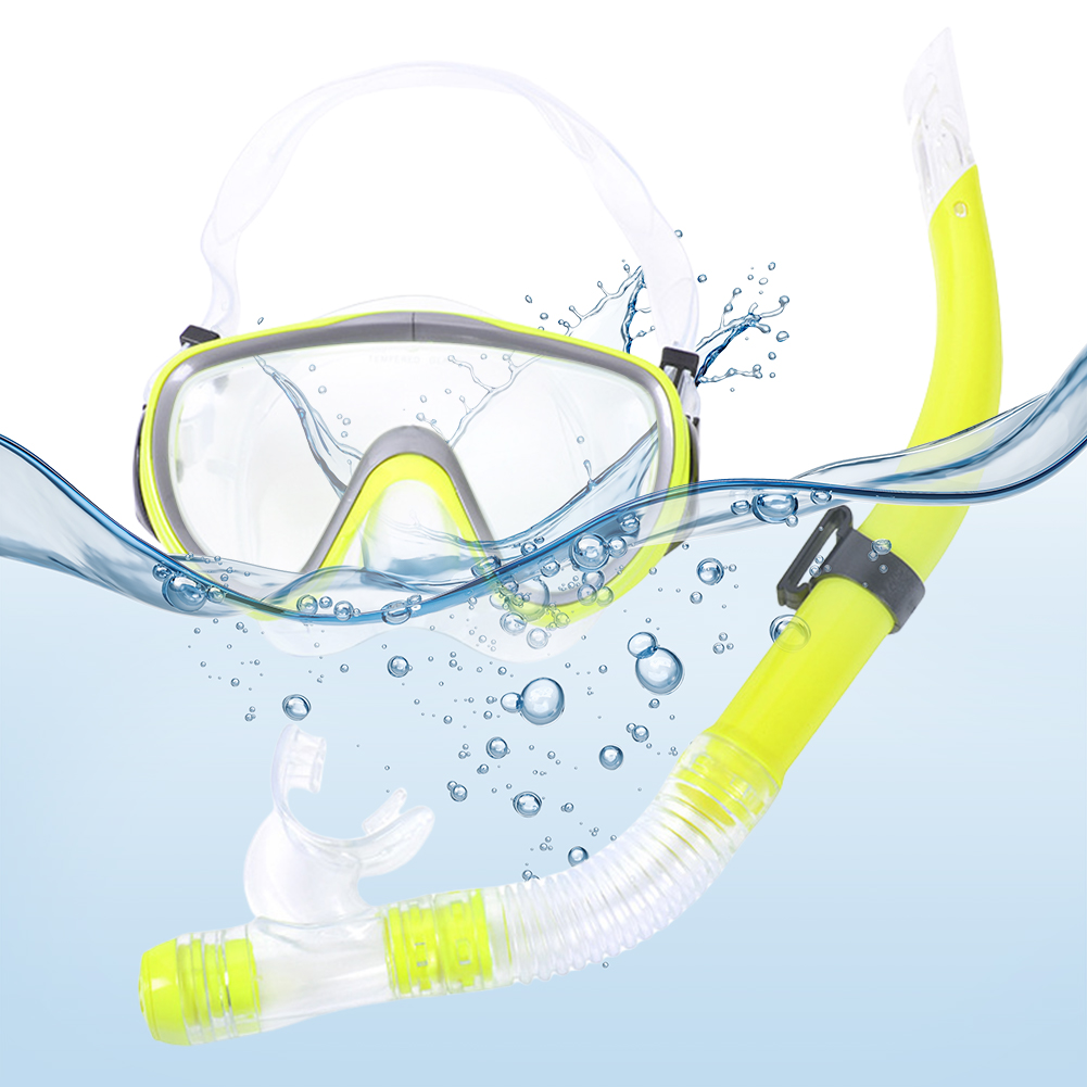 Anti Pollution Mask - Masque de plongée et tuba réglables,