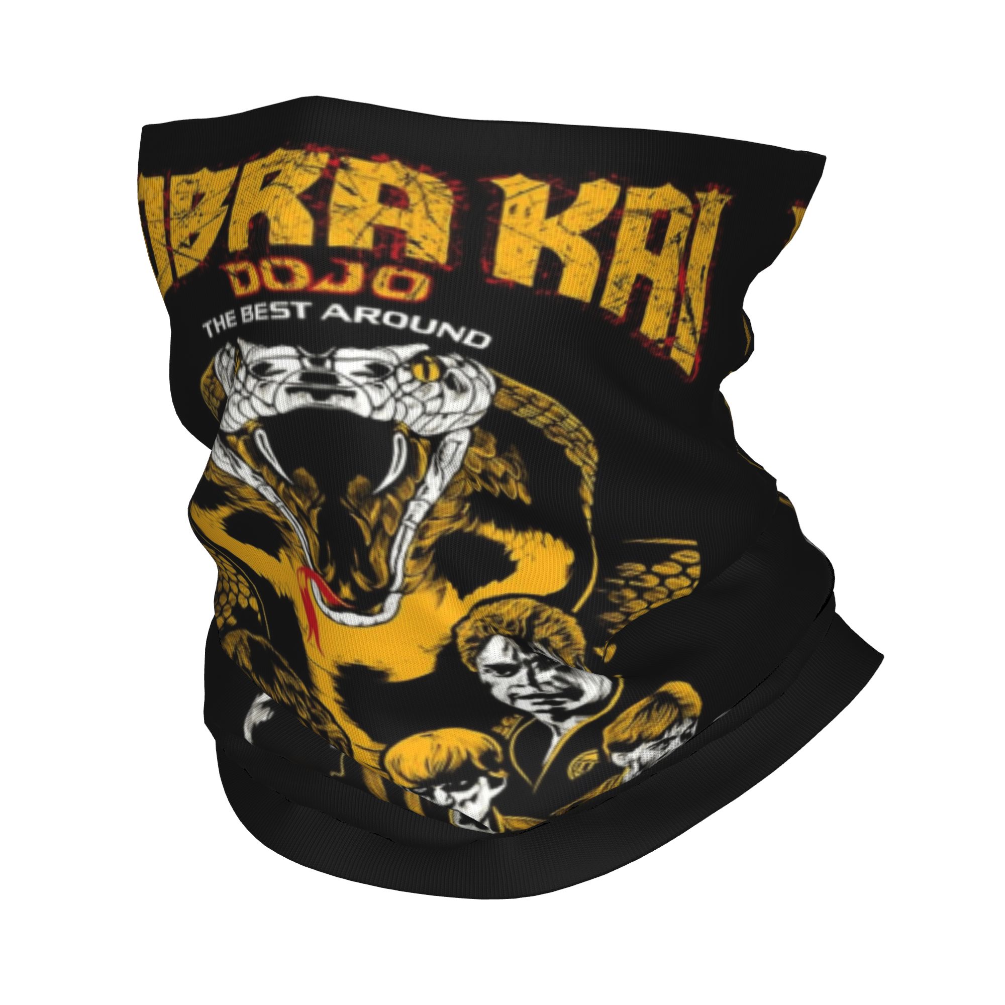 Neck Gaiter Face Cover - Cache-cou personnalisé Cobra Kai, protection UV,