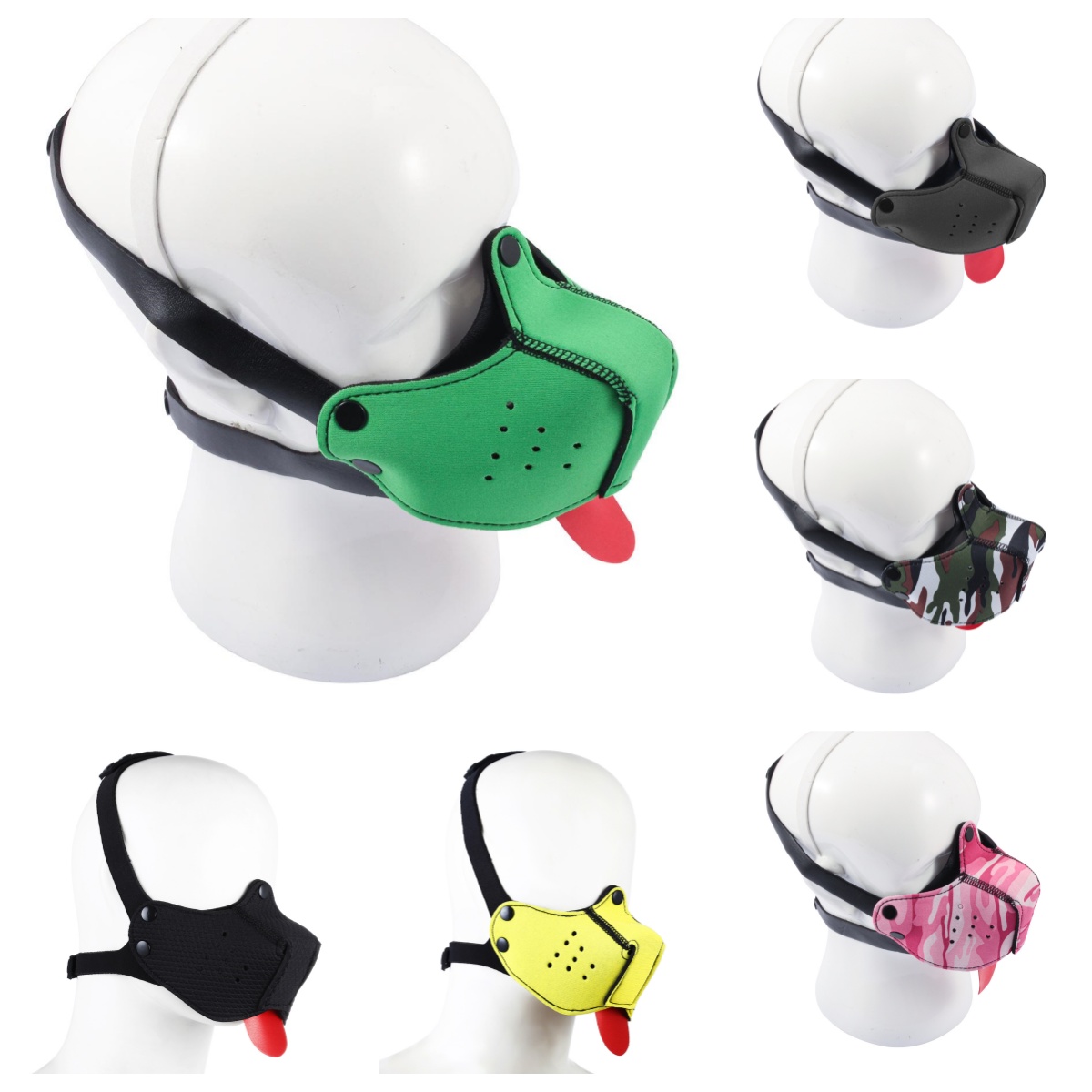 Respirator Half Face - Costumes de jeu sexy unisexes pour