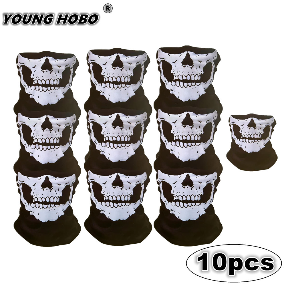 Sports Mask Breathable - Lot de 10 cagoules de moto