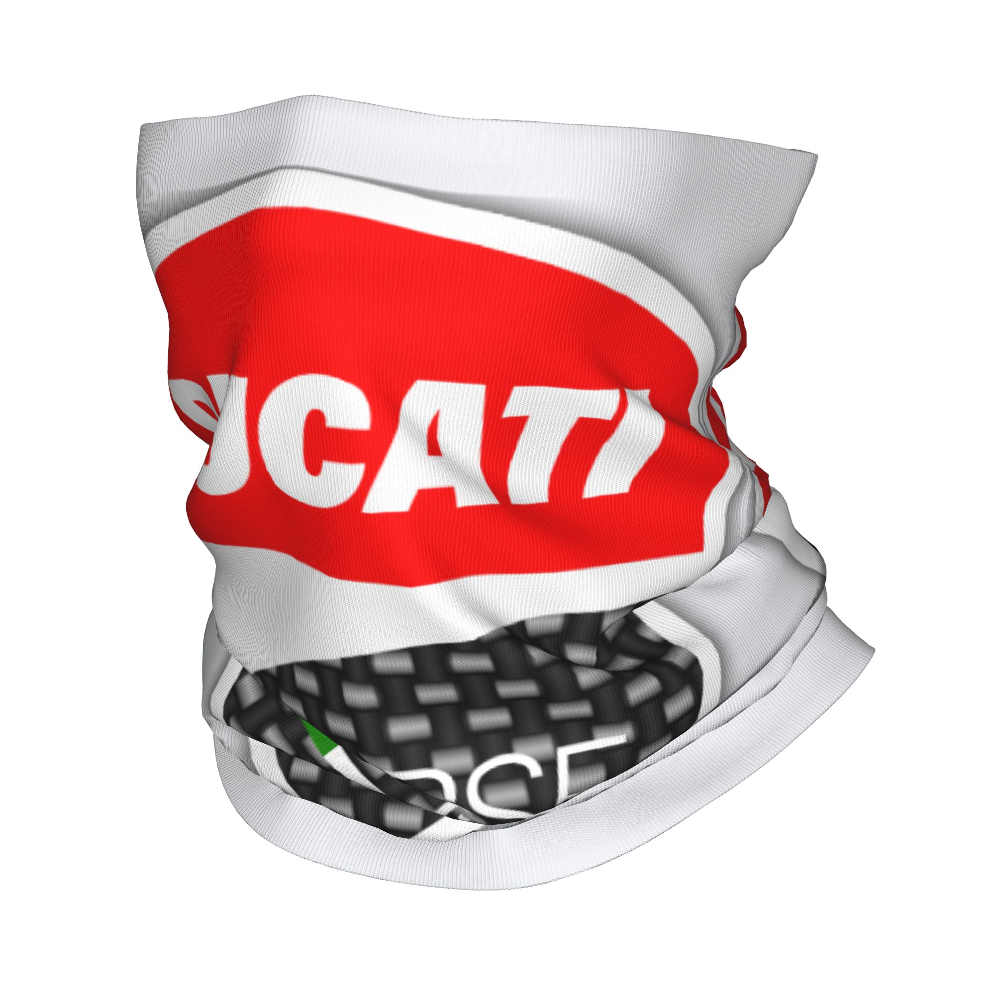 Neck Gaiter Face Cover - Cache-cou coupe-vent personnalisé pour moto Ducati,