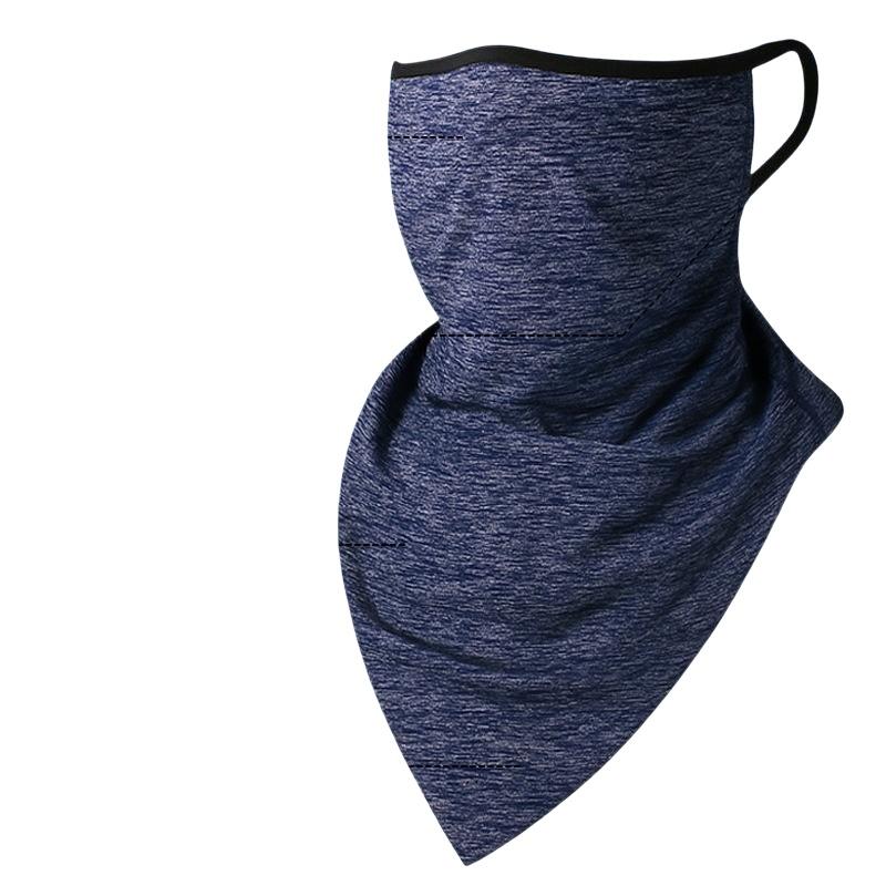 Sports Mask Breathable - Masque facial intégral en soie glacée