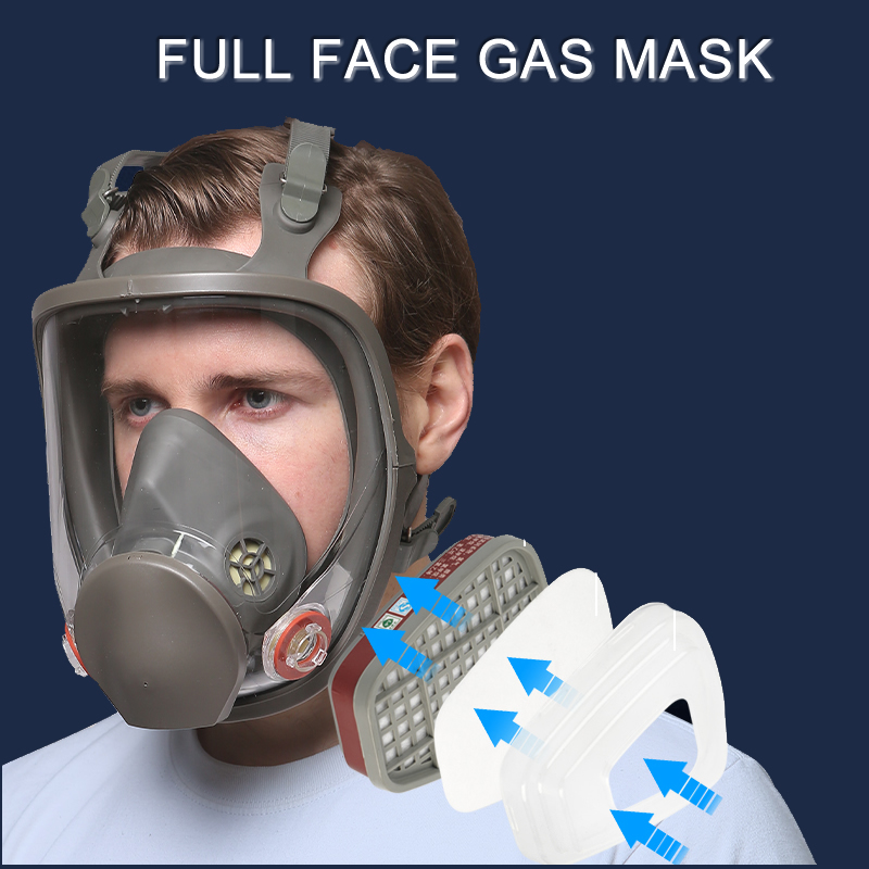 Dust Mask Construction - Respirateur à gaz complet 6800 avec