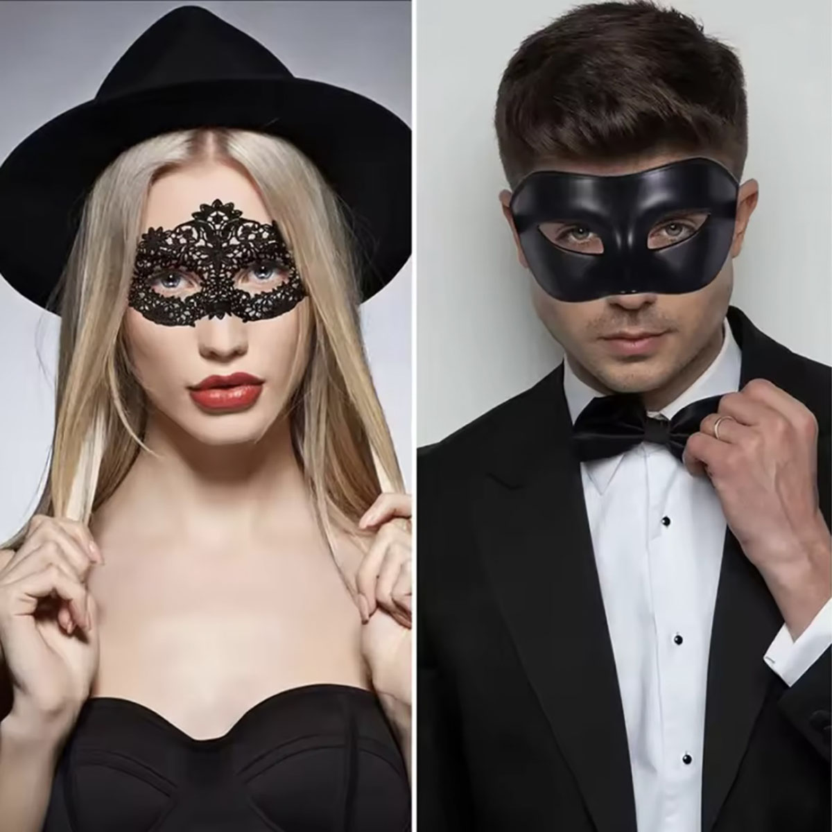 Ensemble de 2 masques de masca - Black Face Mask Pack avis et prix