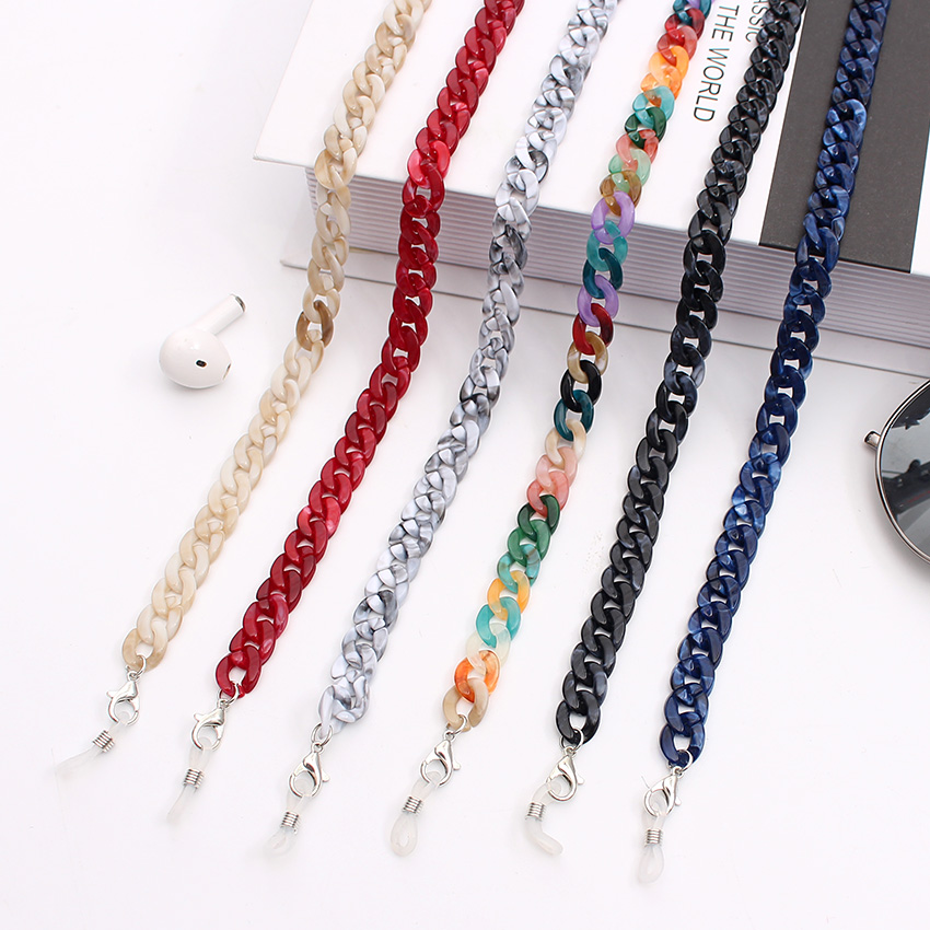 Chaîne de lunettes en acryliqu - Mask Chain Holder avis et prix