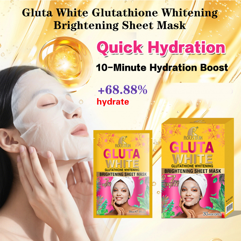 Masque facial Gluta White, soi - Face Mask Storage Box avis et prix