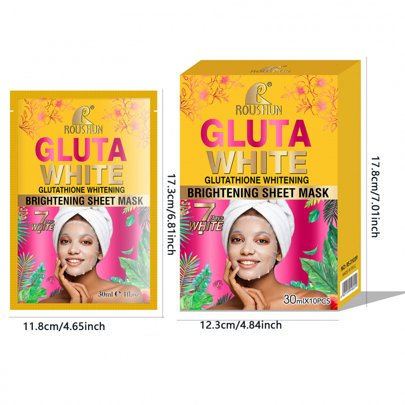 Masque facial Gluta White, soi - Face Mask Storage Box avis et prix