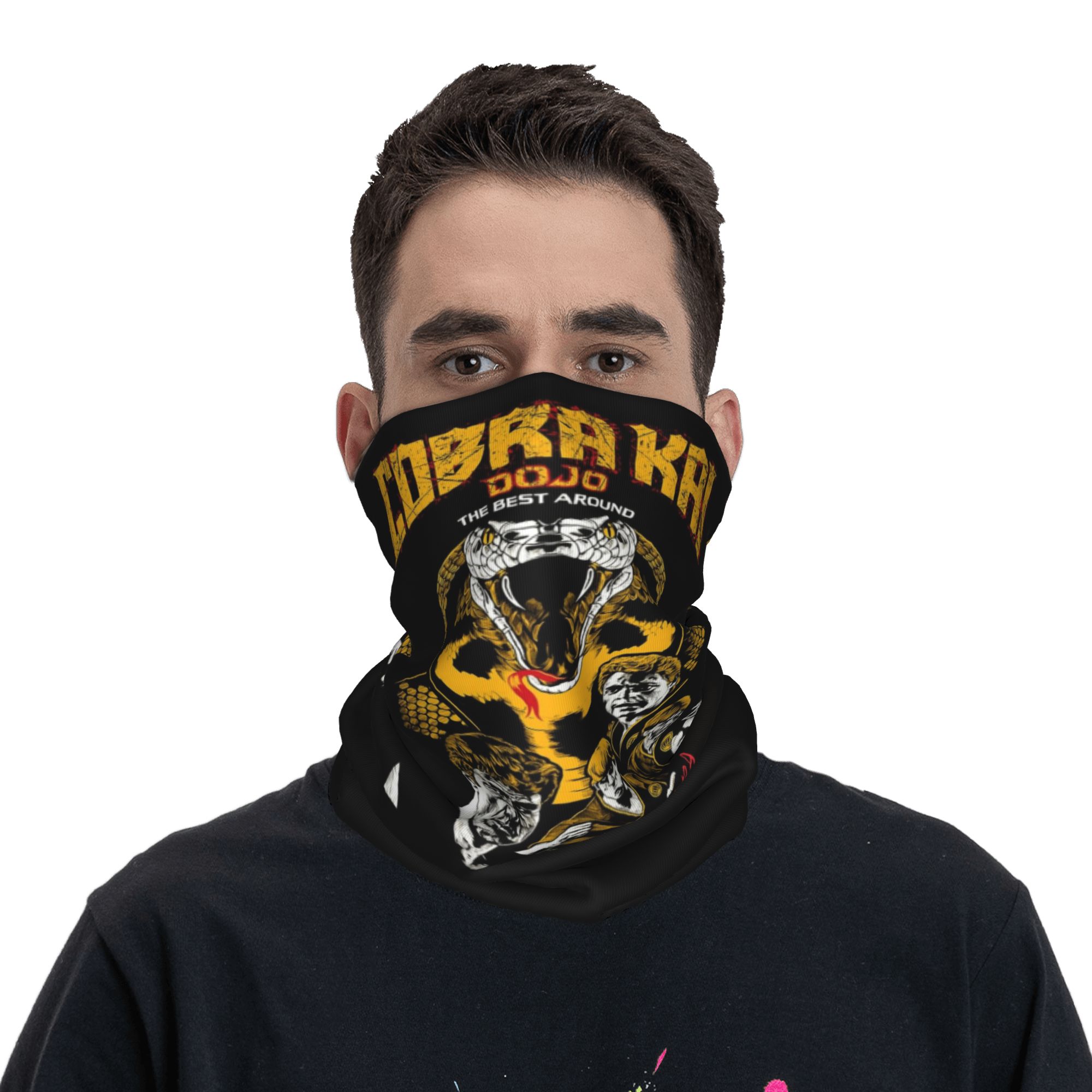 Cache-cou personnalisé Cobra K - Neck Gaiter Face Cover avis et prix