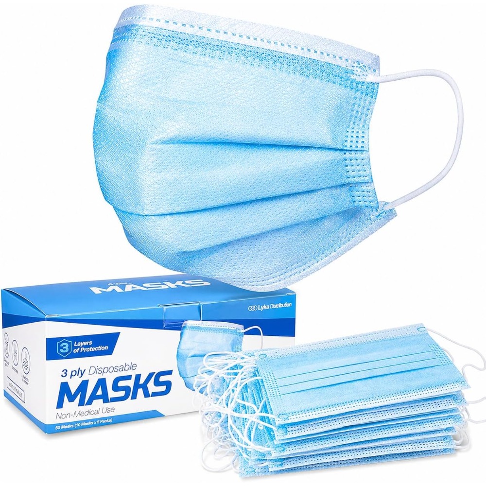 Masque facial - Masques jetabl - Disposable Mask Blue avis et prix