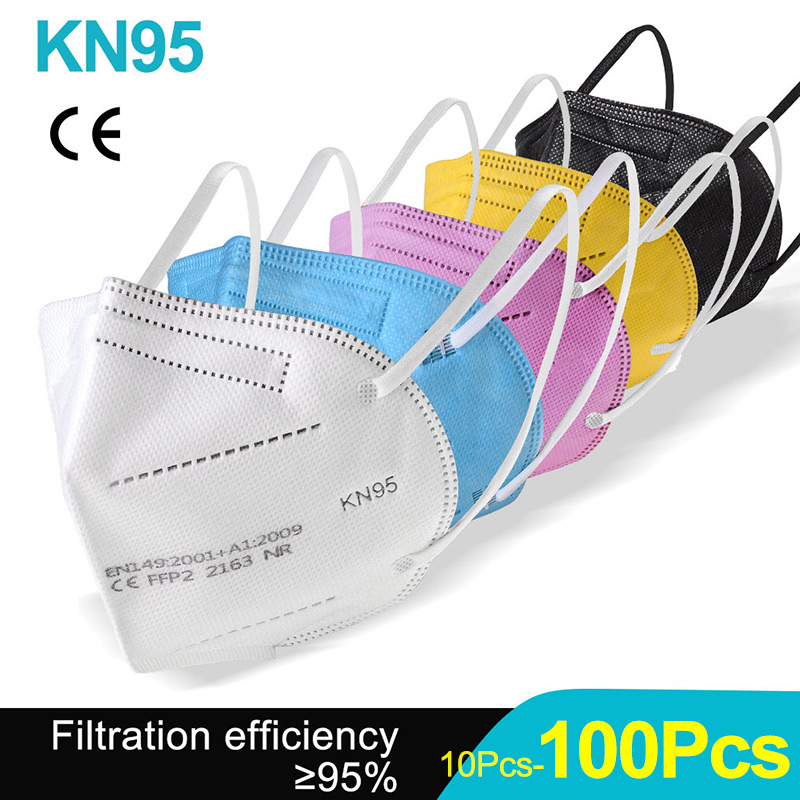 10-100 pièces masques FFP2 KN9 - Kn95 Respirator Mask avis et prix