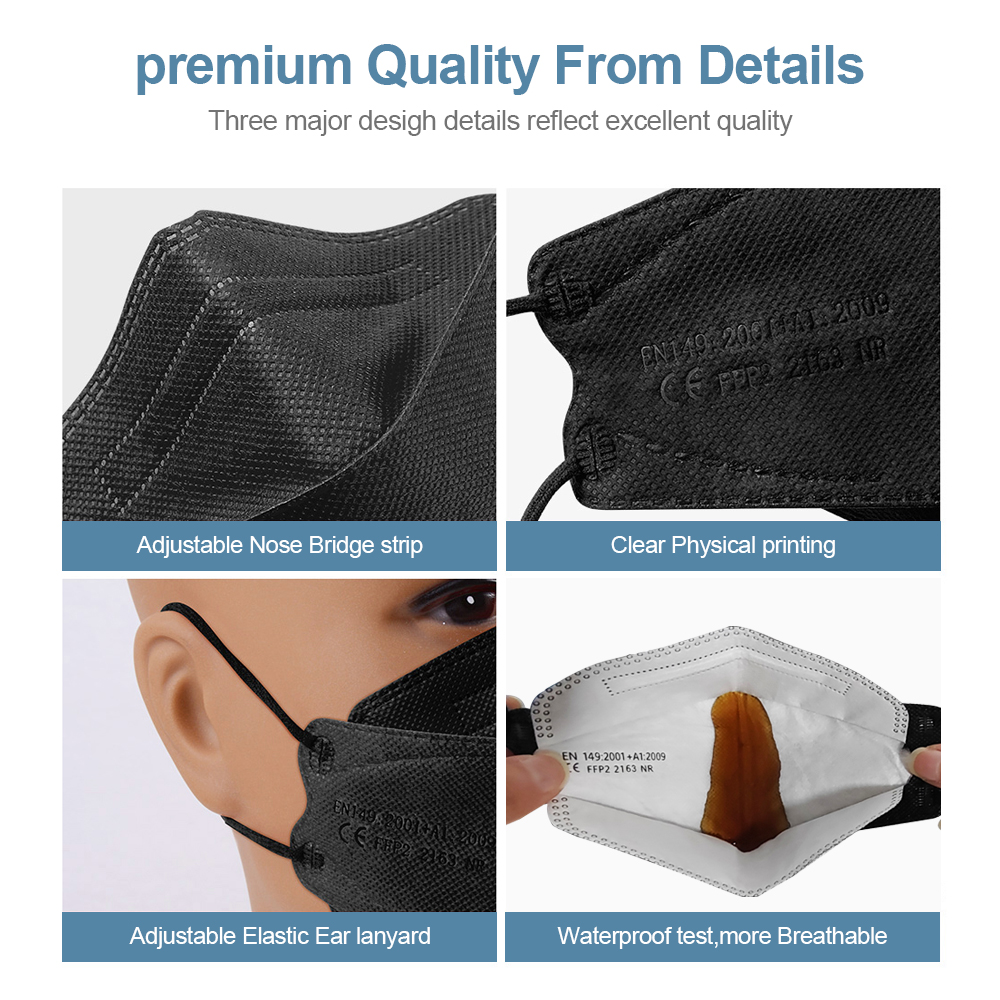 Masque FFP2 certifié KN95 en f - Kn95 Respirator Mask avis et prix