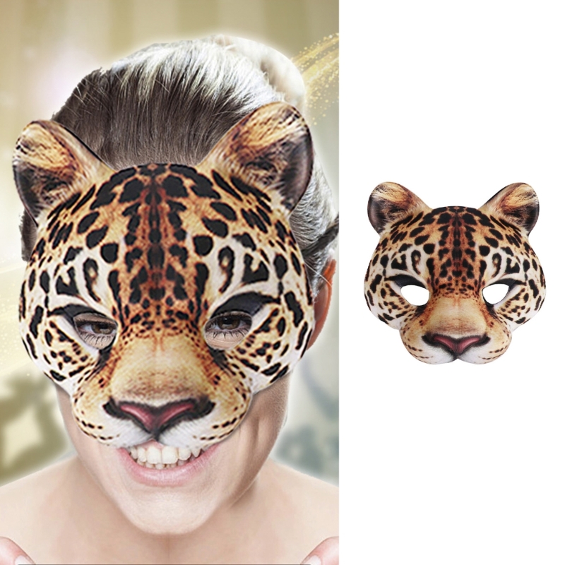 Masque léopard masque fête hab - Respirator Half Face avis et prix