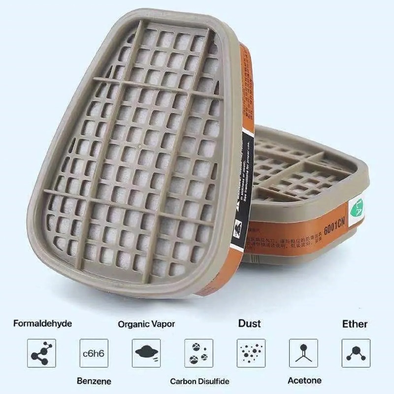 Cartouches de charbon actif 60 - Dust Mask Construction avis et prix