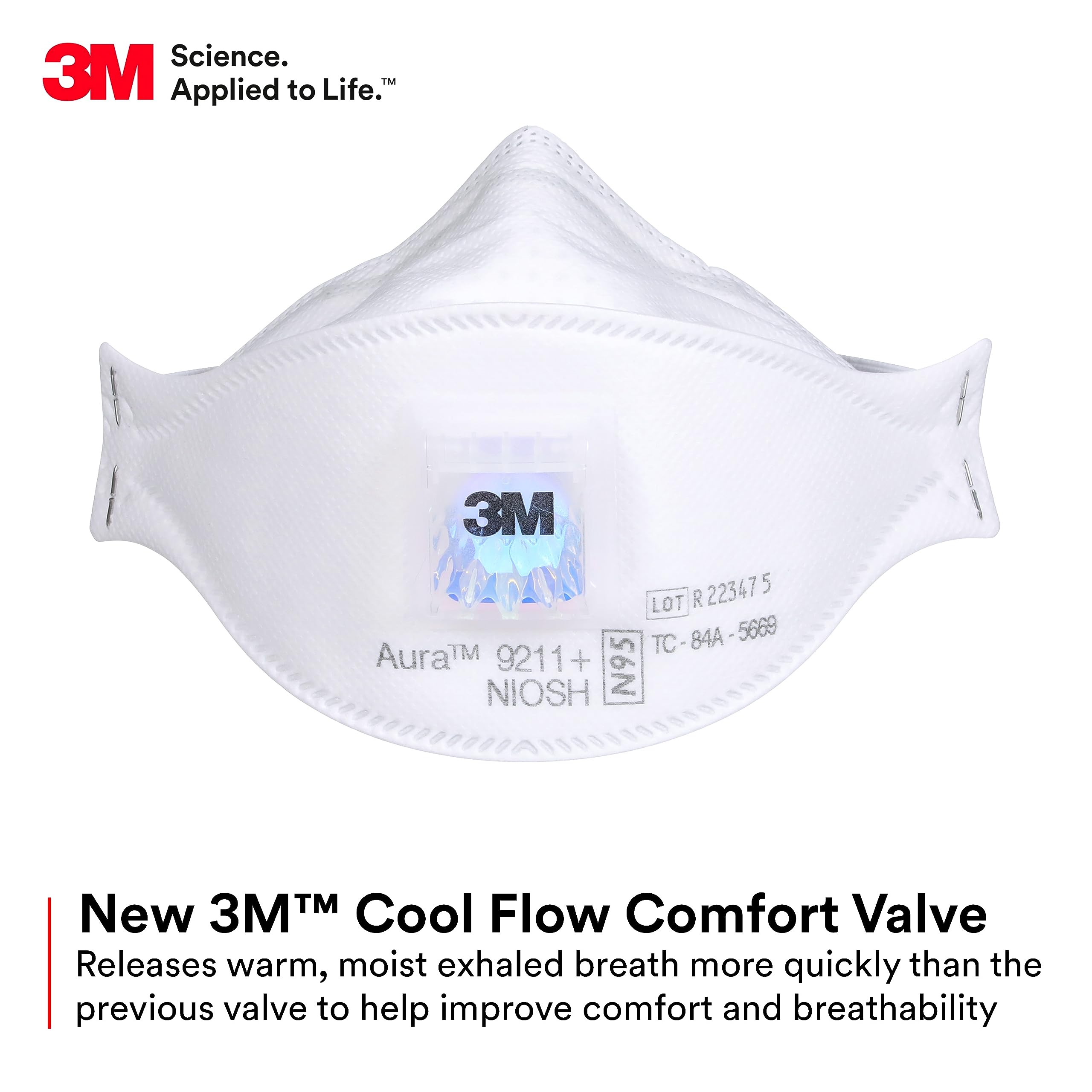 3M Aura 9211 + respirateur à p - Kn95 Respirator Mask avis et prix