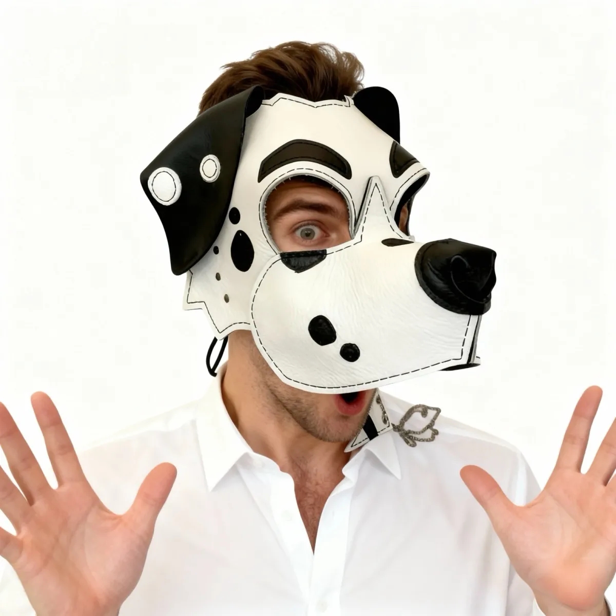 Masque de chien Dalmatien en c - Respirator Half Face avis et prix