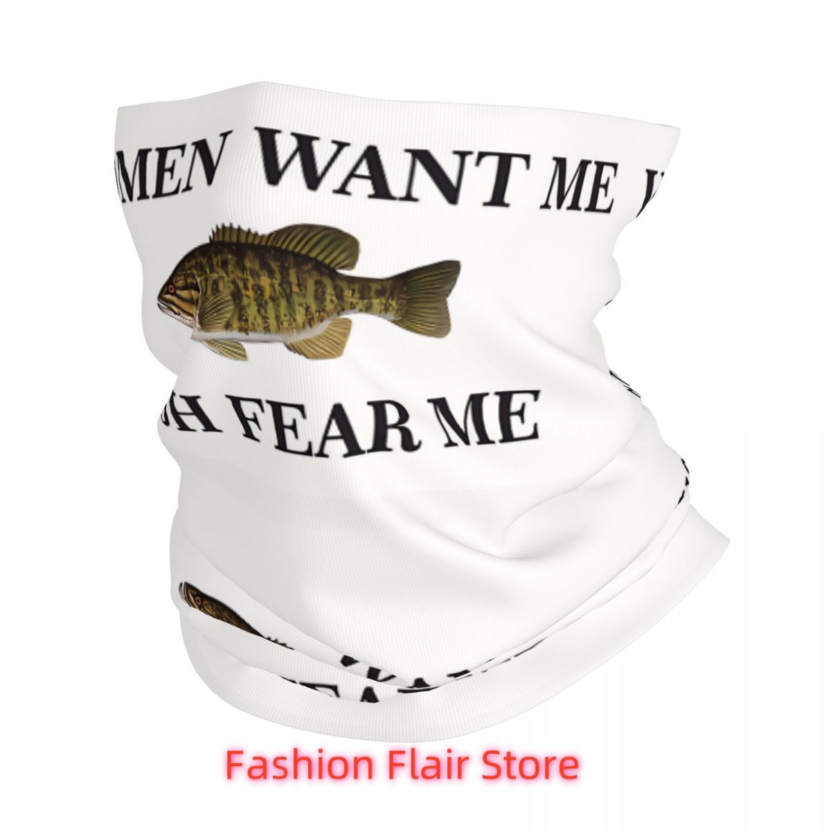 Cache-cou en forme de poisson  - Neck Gaiter Face Cover avis et prix