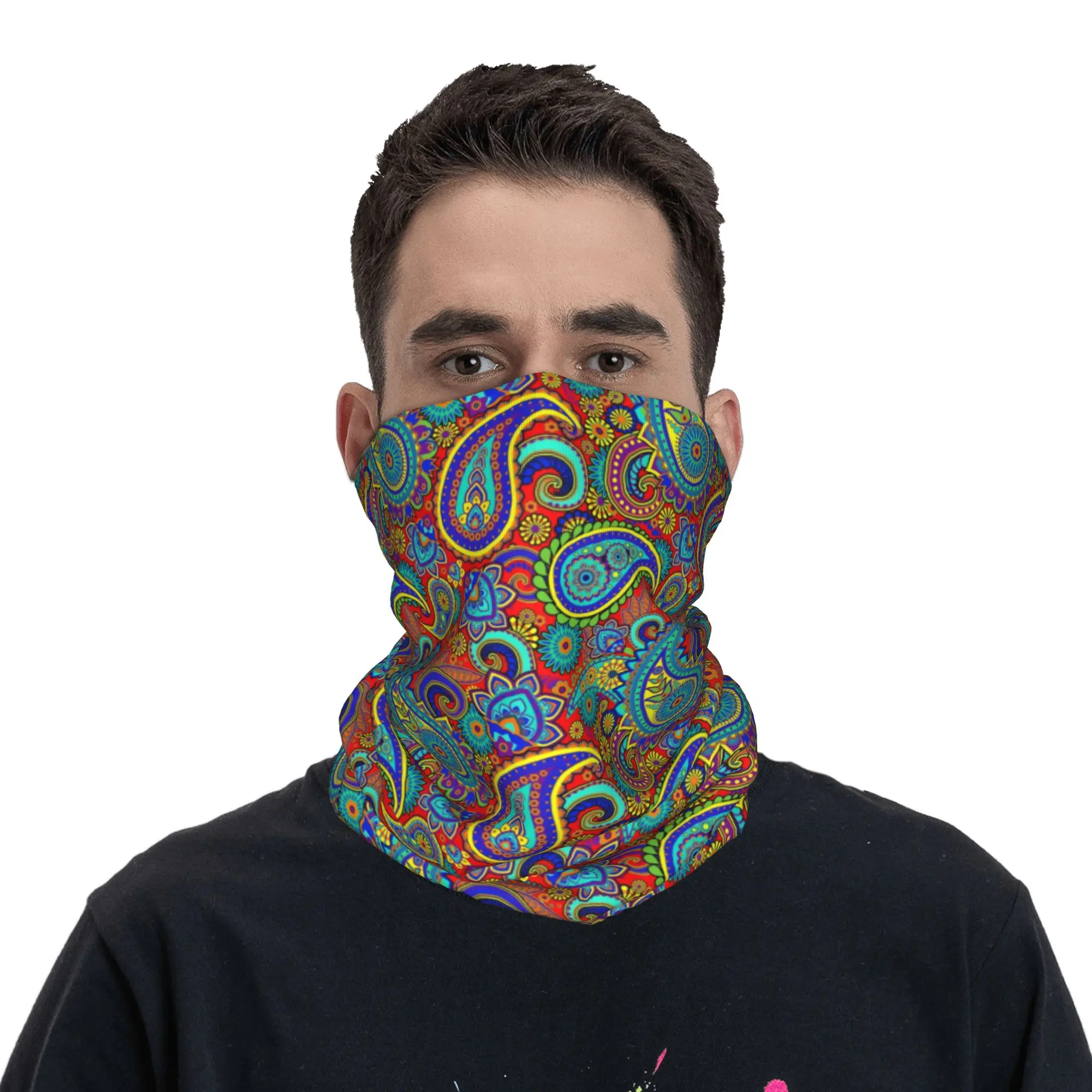 Cache-cou bandana coloré à mot - Neck Gaiter Face Cover avis et prix