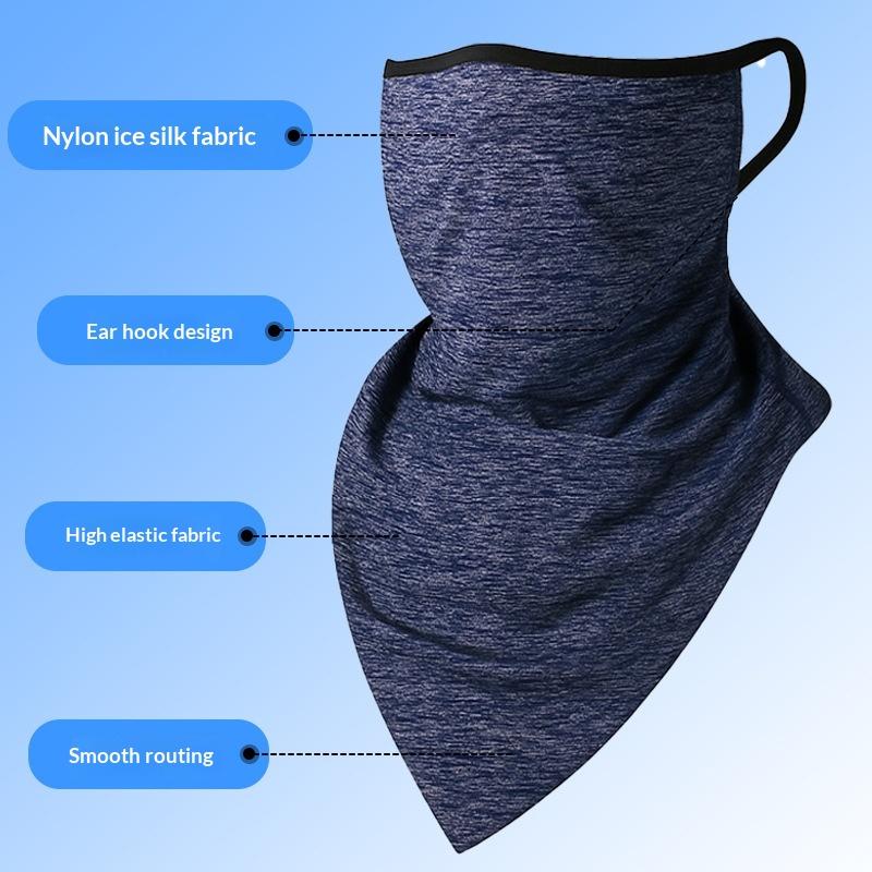 Masque facial intégral en soie - Sports Mask Breathable avis et prix