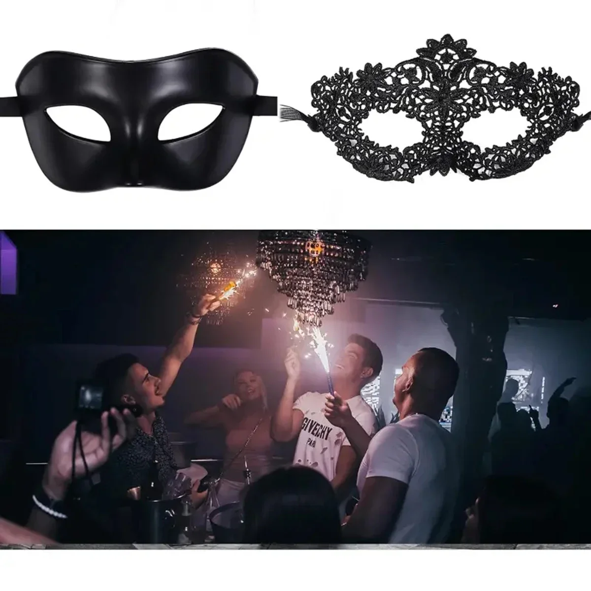 Ensemble de 2 masques de masca - Black Face Mask Pack avis et prix