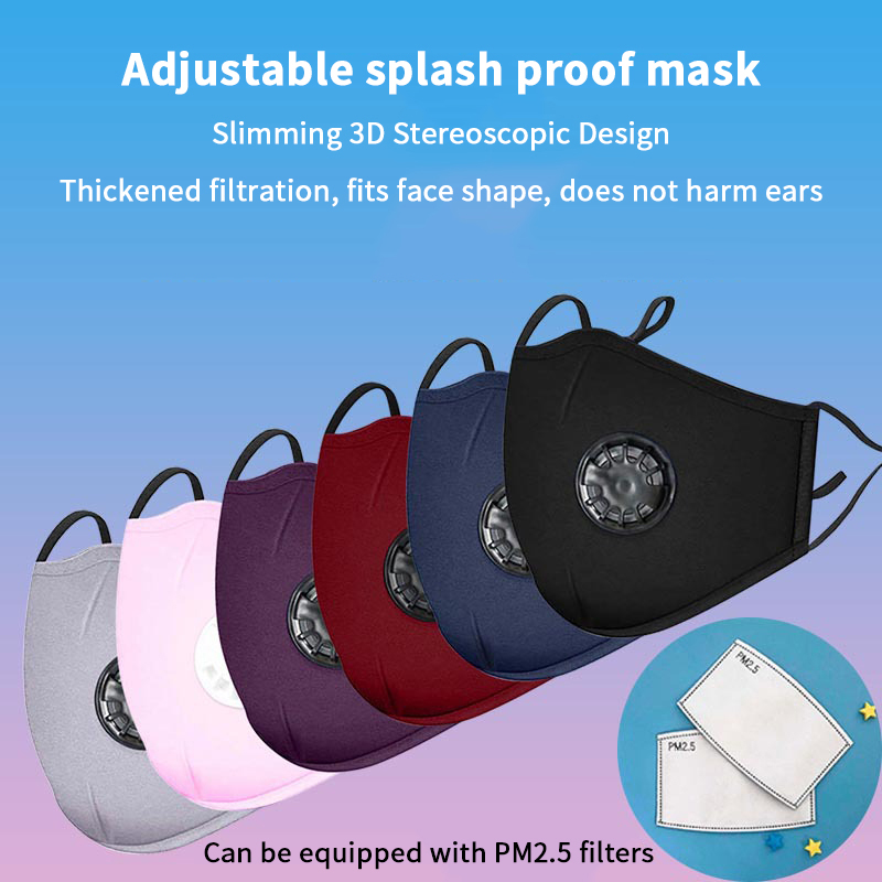 Masques Anti-pollution PM2.5,  - Cloth Face Mask Washable avis et prix
